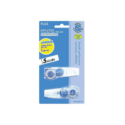 Plus Crystaltape Refill WH-605R-2P 5mmx6m