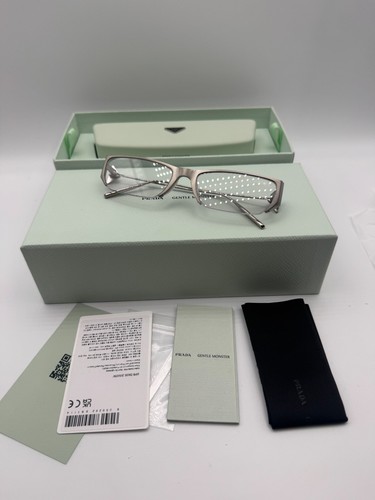 Gentle Monster x Prada 2 A02 Silver Clear (100% Authentic)