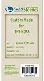 Swan Card Sleeves (52x105mm) - 160 Pack, Thin Sleeves - The Boss