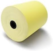 (4 Rolls) 3 1/8 x 230 Yellow Thermal Paper Receipt Rolls (55 GSM Paper Thickness) fits all Clover POS Cash Register Printers from BuyRegisterRolls