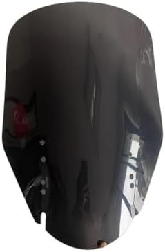 Wind Deflector Extended Height Motorcycle Windscreen Windshield for Suzuki Vstrom V-Strom DL650 DL1000 DL 650 1000 2006-2009, Black