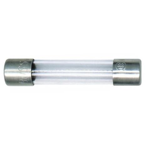 Bussmann AGC-1 AGC Series Fuse, Fast Acting, 1 Amp, 250V, Glass Tube, 1/4" x 1-1/4" (Pack of 5)