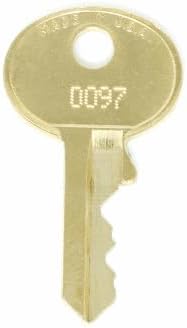 Padlock Replacement Key for Master Lock 0756