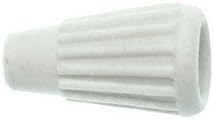 Small porcelain wire connector.
