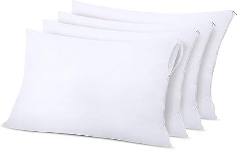 Waterproof Cushion Covers with Zip, 80 x 80 cm, Set of 4