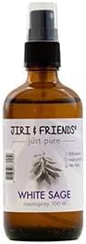 Jiri & Friends White Sage Aromatherapy Room Spray | 100% Pure Natural and Smoke-Free