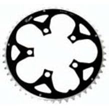 CHAINRING - ROCKET 110mm 38T 5 BOLT RAMPED BK/SL