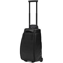 Db Journey The Hugger Roller Bag - Durable Rolling Duffle Bag with Wheels and Handle, Wheeled Luggage & Travel Bag, Interior Pockets, Hook Up System, 40L - Black