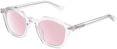 Reptile Liaochelys Pink FL-41 Reading Glasses Mens Womens Blue Light Sensitivity Migraine Glasses FL41 Photophobia Readers