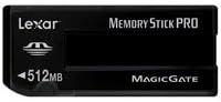 Lexar 512 MB Memory Stick Pro