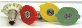 MTM Hydro-Hydrojet 17.0163 4000 PSI Quick Connect Nozzle 0, 15, 25, and 40 Degree 4-Pack 3.5