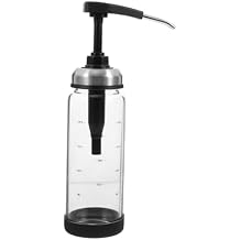 TIDTALEO Sauce Press Bottle for Ketchup and Salad Dressing Black Condiment Container Precision Dispensing Tip for Home Kitchen and Restaurant Use