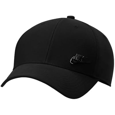 Nike Adult Dri-FIT Club Structured Metal Logo Cap Hat | Mens and Womens