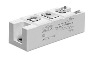 SEMIKRON SKKH 162/16 E THYRISTOR Module, 160A, 1.6KV, A 21