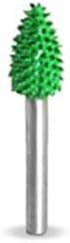 1/8" Shank Flame 1/4" (Coarse Grit)
