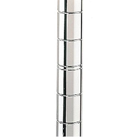 Commercial Chrome Wire Shelving Posts 86" - 4 Posts