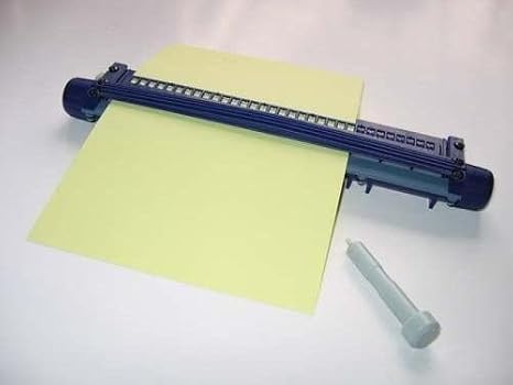 Braille Read-and-Write Slate and Stylus, (Upward Writing Slate with Roller) for School, Braille Learning, Home, Teachers, Students, and Gifts - by Blind in Mind, The Braille Superstore