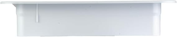 HENG'S INDUSTRIES Interior White Garnish | RVs, Campers, Motorhomes | 2 5/8" to 3 3/4" Vertical Leg | 16" x 16" Openings | 90092B