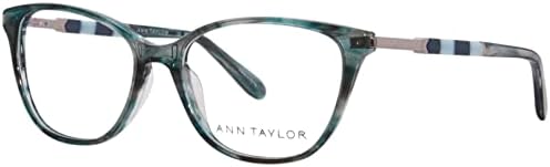 Ann Taylor Eyeglasses AT 344 C03 Verdigreen Horn
