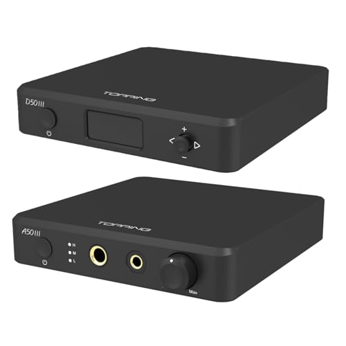 TOPPING D50 III and TOPPING A50 III High-Performance DAC & Amp Bundle Combines