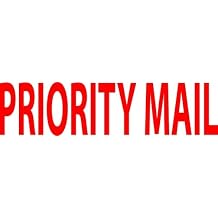 New JYP PA1040 Pre-Inked Rubber Stamp w. Priority Mail