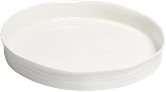 Le Blanc - White - Round Platter