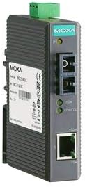 MOXA IMC-21-S-SC - Industrial 10/100BaseT(X) to 100BaseFX Media Converter, Single Mode, SC Connector