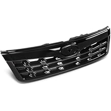 ALLGOOD Front Bumper Upper Grille Grill Fit Subaru Forester 2009-2013 91121SC000, 91191SC000 Glossy Black