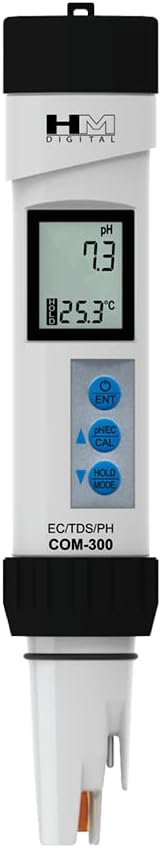 HM Digital Com-300 Ph/Tds/EC/Temp Meter