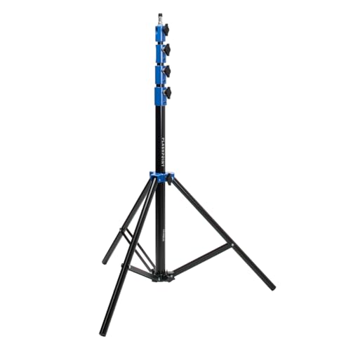 Flashpoint Pro Heavy-Duty Air-Cushioned Light Stand Blue, 9.5