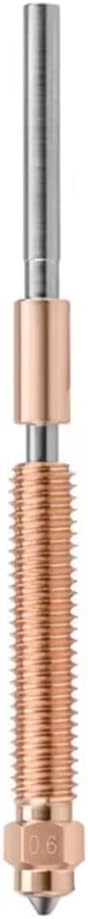 Nozzle Kit for K2 PLUS Featuring Bimetallic Hardened Steel Construction to Enhance Long-Term Operational Reliability (0.6MM)