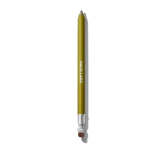 HAUS LABS BY LADY GAGA Optic Intensity Eco Eyeliner - Olive Shimmer + Complimentary Sheet Face Masque