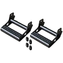 RealTruck RKR Detachable Steps (Sold In Pairs) | Textured Black | JPTS32 | Compatible With All RKR Rails by RealTruck.