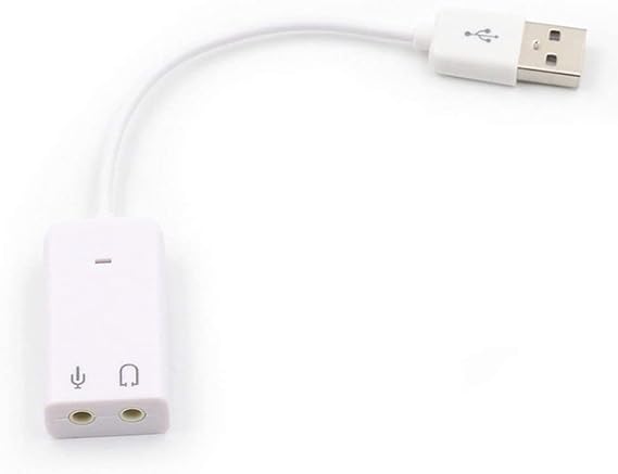 External USB Sound Card 3D Virtual 7.1 Channel Audio Adapter Plug Play For PC Desktop Laptop Notebook
