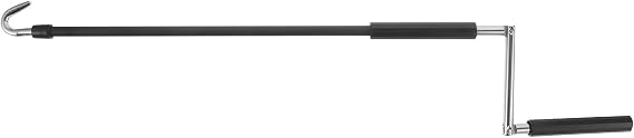 Awning Window Crank Handle: 70CM Metal Crank Wand - Telescoping Pole - Outdoor Shade Rod for Balconies Patios Camper Awning Mechanisms