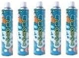 5 x 11.6L Helium Fluffy Cans Use to refill foil balloons