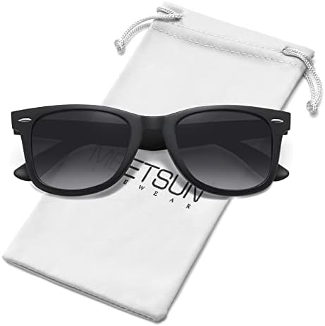 MEETSUN Polarized Sunglasses for Women Men Classic Retro Square Frame Driving Sun Glasses UV Protection