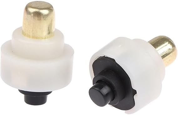 2Pcs 20mm Flashlight Push Button Switch ON/Off Electric Torch Tail Switch