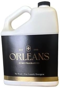 Orleans Home Fragrances Nu Wash Fine Laundry Detergent - Sandalwood & Leather 128 Fl oz (Gallon)