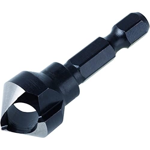 wolfcraft 4373000 Cutter for Cross Hole WS 1 Cutting Edge Hexagonal Shank Diameter 16 mm