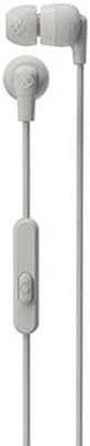 Skullcandy Ink'd+ in-Ear Wired Earbuds, Microphone, Works with Bluetooth Devices and Computers - Mod White