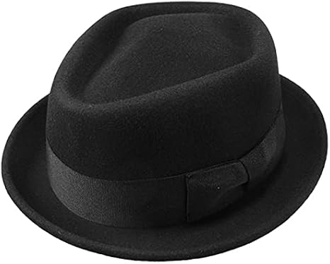 Jaxon Diamond Crown Wool Fedora