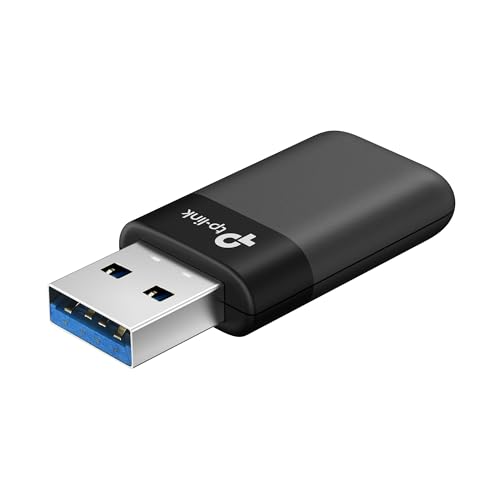TP-Link Archer TX50U AX3000 Wi-Fi 6 USB Wi-Fi Adapter for Desktop PC, Fast & Stable Dual Band Wireless Network Adapter, USB 3.0, Plug and Play, MU-MIMO|OFDMA|WPA3, Compatible with Windows 1110