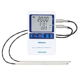 Traceable Digi-Sense Excursion-Trac Data Logging Thermometer with Calibration -1 Bottle/1 Bullet Probe