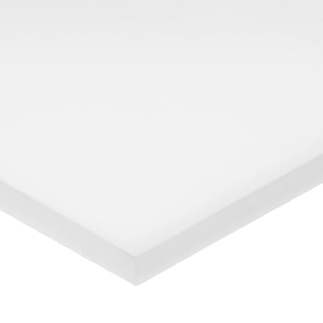 USA Sealing BULK-PS-PE-405 HDPE Plastic Sheet, 1/4" Height, 16" Width, 16" Length