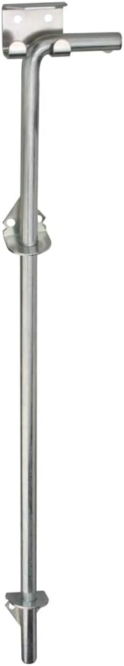 National Hardware Gate Cane Bolt, 5/8 in x 24 in, Steel, Zinc Plated