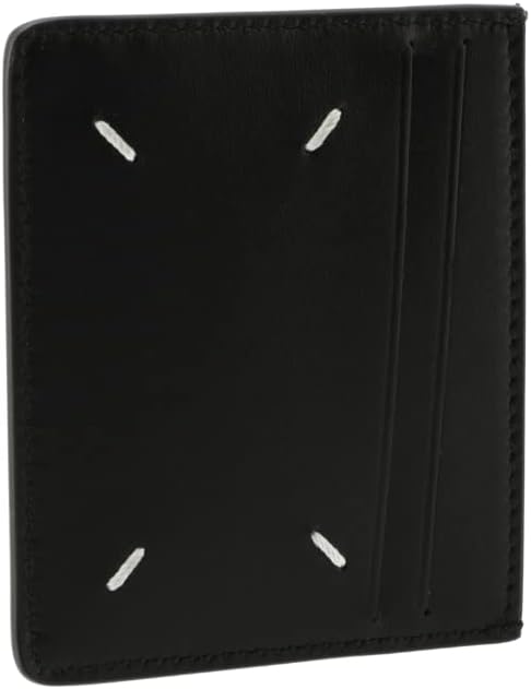 MAISON MARGIELA Men's 5 CARD HOLDER Pass Case, Black SA1VX0009-P4745-T8013, Black