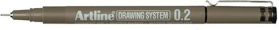 Artline EK232 Drawing System Pen - Black