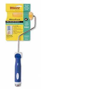 Whizz 34164 4" Orange Whizzflock Mini Roller w/ 13" Handle - 10ct. Case