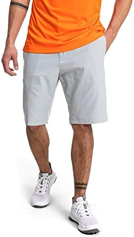 PUMA Mens Dealer 10 Inch Golf Shorts Casual Bottoms Casual Breathable - Blue